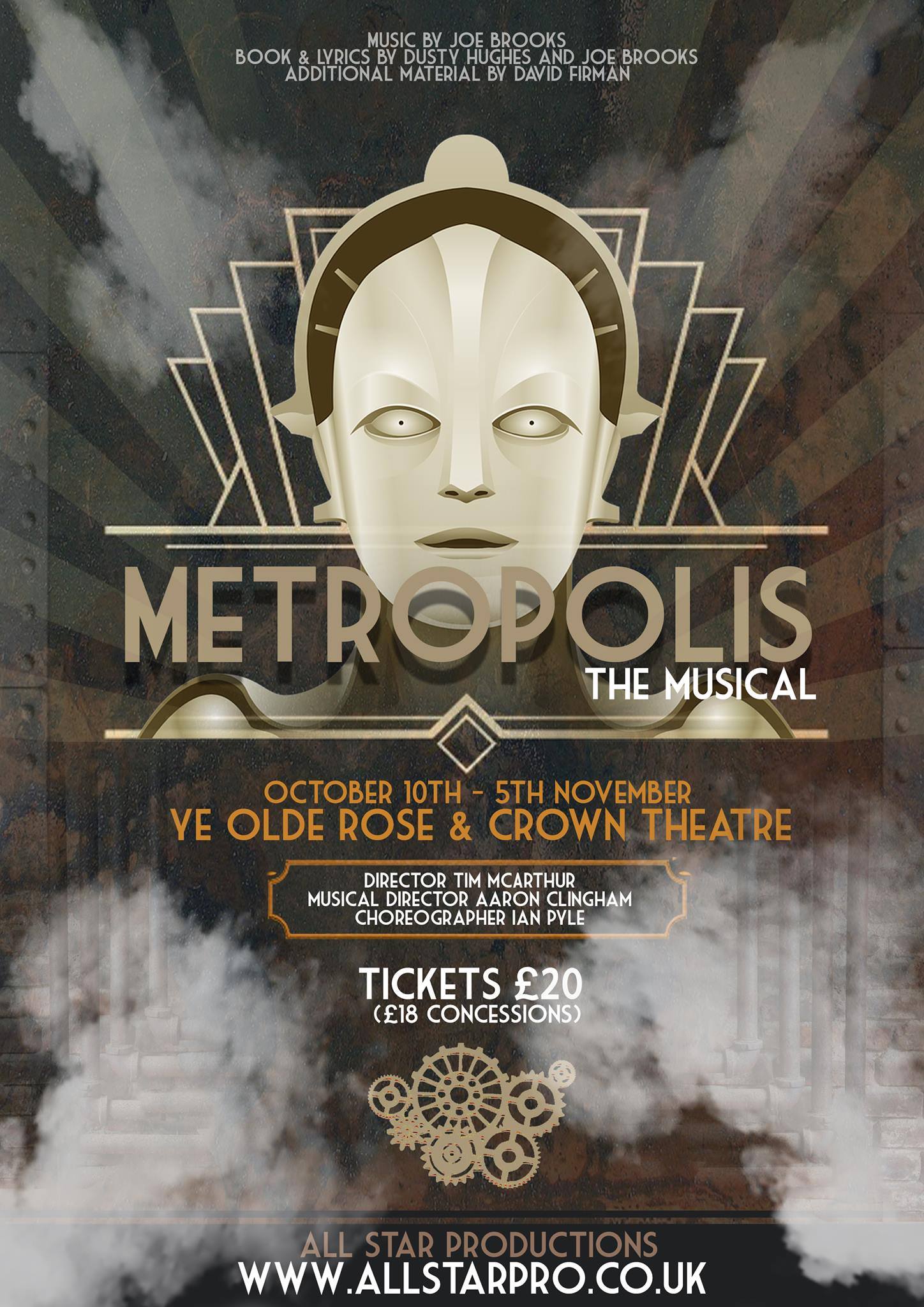 Review: METROPOLIS, Ye Olde Rose And Crown Theatre Image