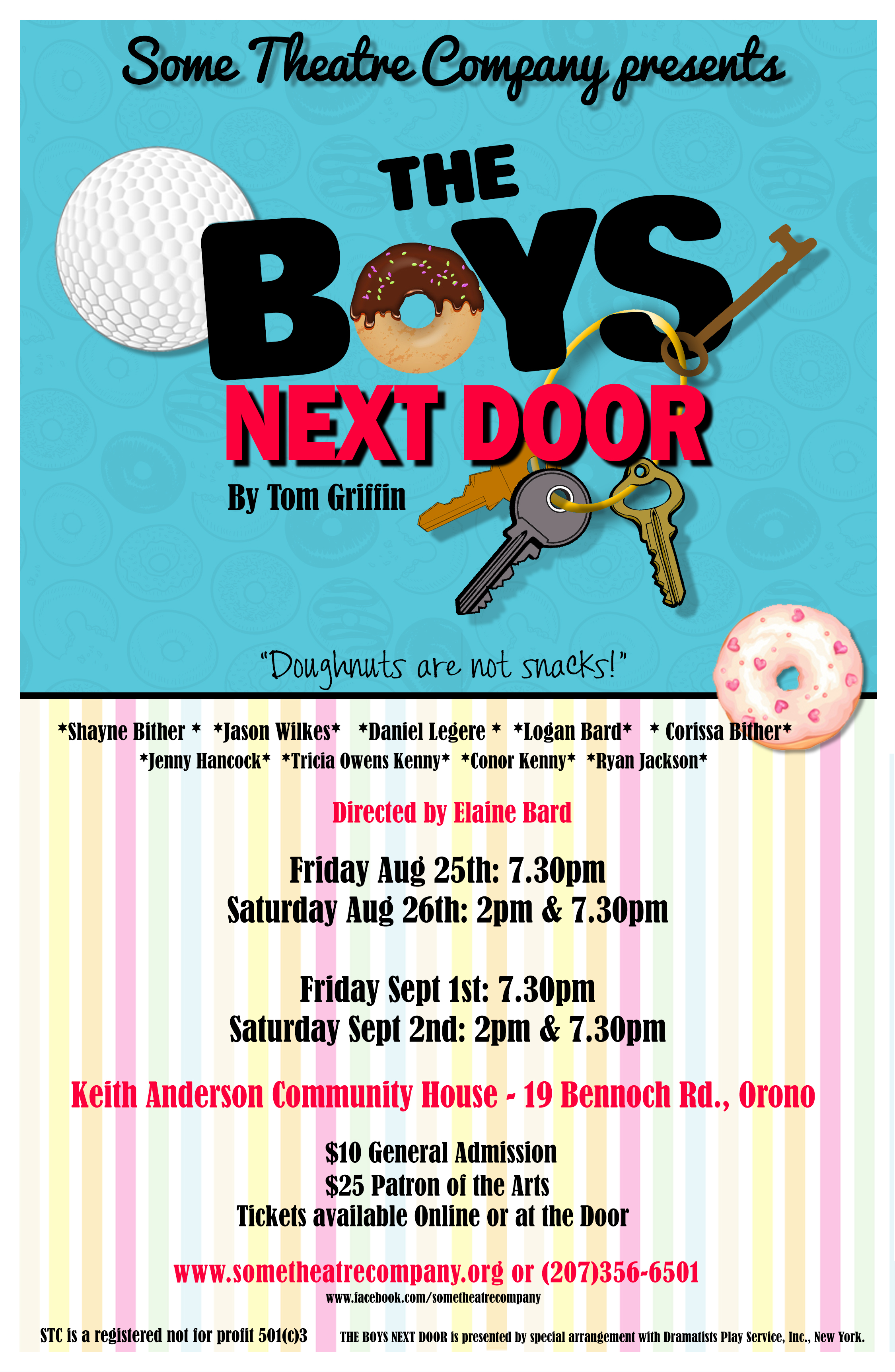 THE BOYS NEXT DOOR at Some Theatre Company Image