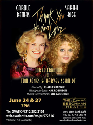 Broadway's DEMAS & RICE Celebrate Jones & Schmidt Image
