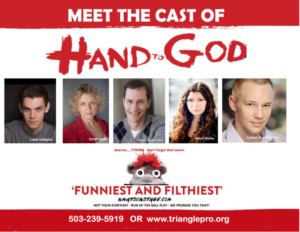 HAND TO GOD Blasts Onto Triangle's Stage Opening 28th Season Image