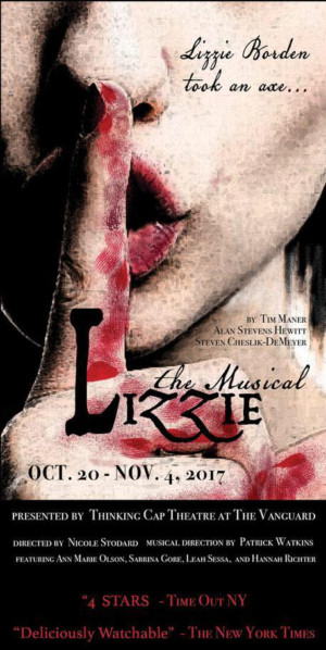 LIZZIE: THE MUSICAL Opens Thinking Cap Theatre's 2017-2018 Season, 10/20 Image