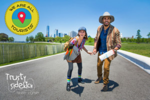 Trusty Sidekick Theater Company Presents WE ARE ALL TOURISTS Image
