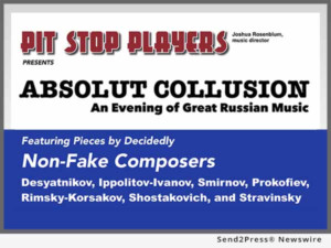 Pit Stop Players to Present Great Russian Music in ABSOLUT COLLUSION Image