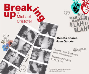 Michael Cristofer's BREAKING UP Begins This Week in NYC Image
