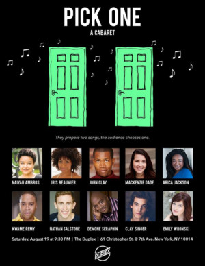 PICK ONE: A Cabaret Premieres at The Duplex on 8/19 Image