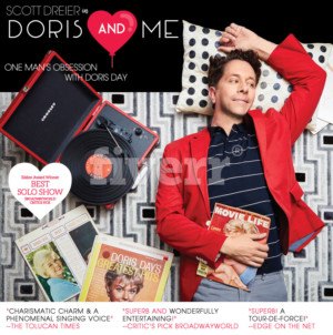 DORIS AND ME Set for Downstairs Cabaret Theatre Image