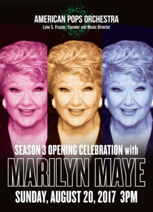 Vocal Legend Marilyn Maye to Launch American Pops Orchestra's Third Season Image