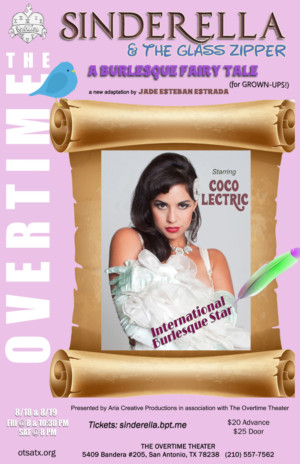 The Overtime Presents Burlesque Adaptation Of Cinderella SINDERELLA AND THE GLASS ZIPPER Image