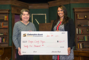 Bergen County Players Receive Grant from Columbia Bank Image