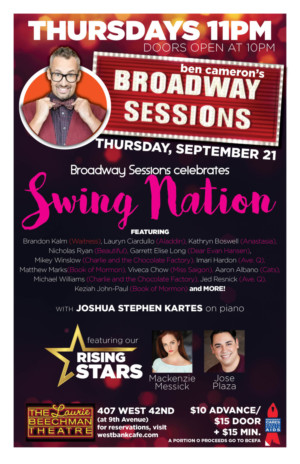 BROADWAY SESSIONS to Celebrate Swings This Week Image