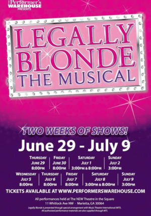 The Performer's Warehouse Is Going LEGALLY BLONDE This Summer Image