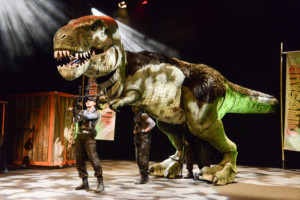 Life-Size Triceratops on the Loose at Coventry's Lower Precinct Image
