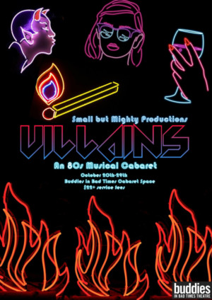 VILLAINS: An 80's Musical Cabaret Comes to Toronto Image