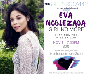 MISS SAIGON's Eva Noblezada to Bring GIRL NO MORE to The Green Room 42 Image
