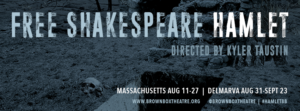 Brown Box Theatre Project to Return for 7th Year of Free Shakespeare with HAMLET Image