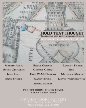 HOLD THAT THOUGHT Group Exhibit Coming Up at Edward Thorp Gallery Image
