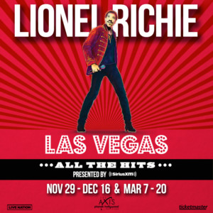Lionel Richie Announces New Dates For LIONEL RICHIE: ALL THE HITS At Planet Hollywood Resort & Casino Image