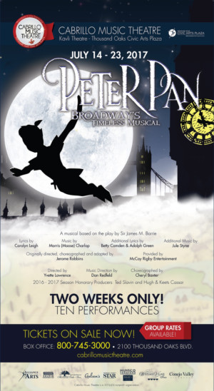 Cabrillo Music Theatre Flies Off to Neverland with PETER PAN
