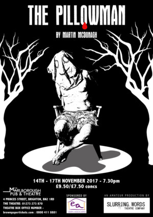 Slurring Words Theatre to Bring McDonagh's Haunting THE PILLOWMAN to the Marlborough Image