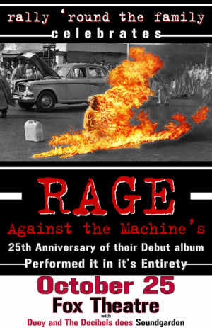 RALLY 'ROUND THE FAMILY A Tribute to Rage Against the Machine Comes to Fox Theatre 10/25 Image