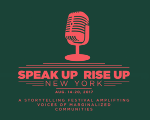 Showcase Performance Schedule Announced for First Annual SPEAK UP, RISE UP Storytelling Festival Image