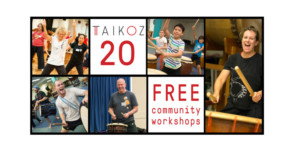 Taikoz Announce Free Community Workshops In October Image