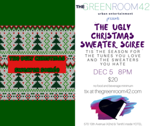 The Fourth Annual UGLY CHRISTMAS SWEATER SOIREE Announced Image