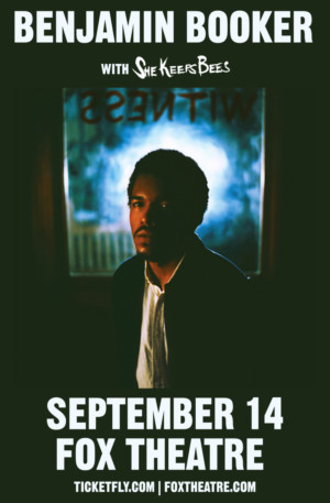 BENJAMIN BOOKER Comes to Fox Theater 9/14 Image