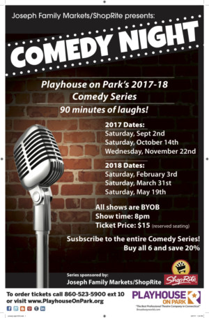 Playhouse on Park Season Nine Comedy Night Tickets Now on Sale! Image