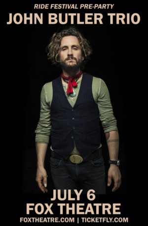 John Butler Trio's Ride Festival Pre-Party Slated for Fox Theatre This July Image