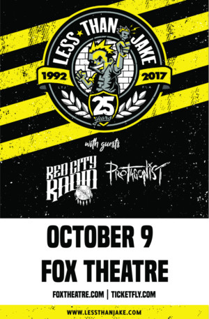 LESS THAN JAKE Comes to Fox Theater This Fall Image