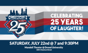 ComedySportz Philadelphia Celebrates 25 Years With Two Anniversary Performances Image