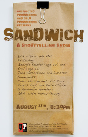SANDWICH Gets Premiere at Unexpected Productions on 8/13 Image