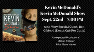 Kevin McDonald's KEVIN MCDONALD SHOW Announces Special Guest: Ben Gibbard Image