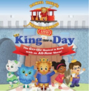 Daniel Tiger's NEIGHBORHOOD LIVE: KING FOR A DAY! Tickets On Sale Friday, 10/13 Image