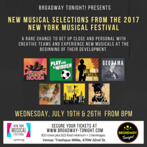 Meet the Creators of NYMF Musicals at BROADWAY Tonight! Showcase Image