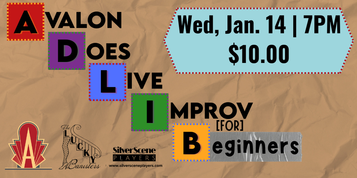 ADLIB: Avalon Does Live Improv is Coming to The Avalon Theatre