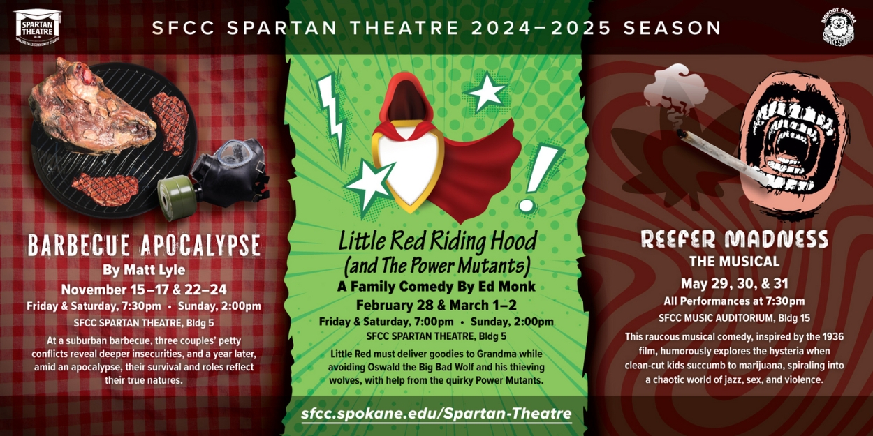 Spokane Falls Community College's Spartan Theatre Reveals 2024-25 Season  Image