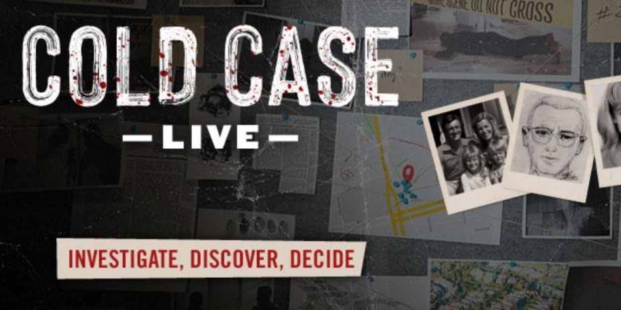 COLD CASE LIVE Brings Real-Life Crime Solving To Lincoln Theatre  Image