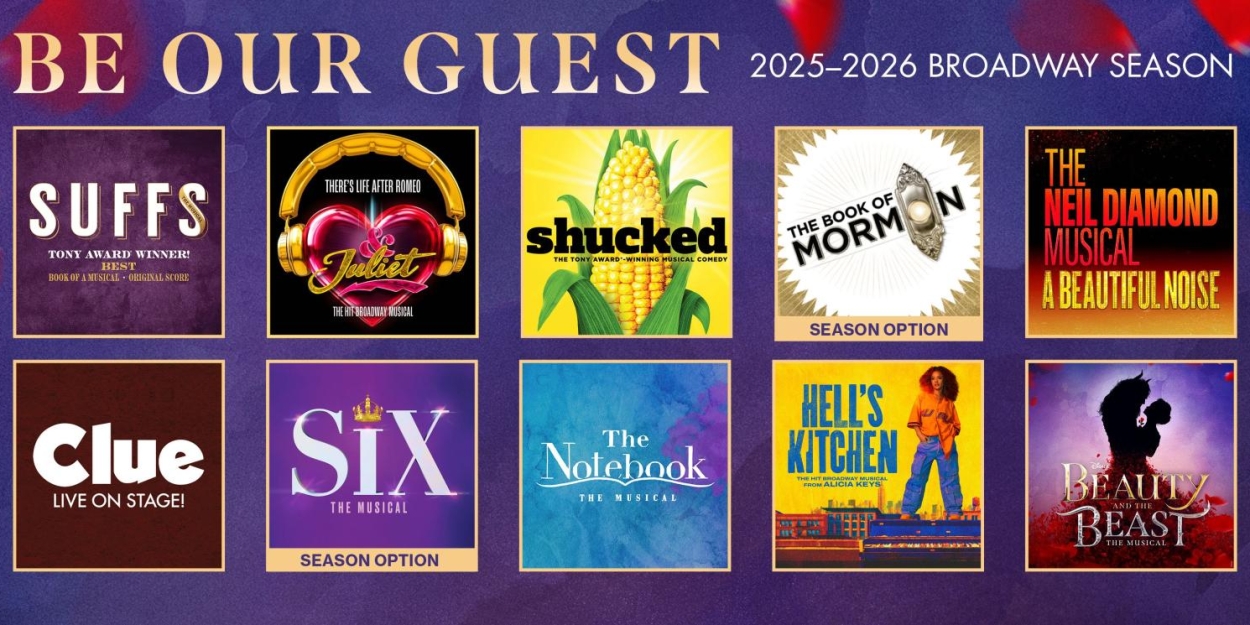 & JULIET, SUFFS, SHUCKED, and More Set For ASU Gammage 2025/26 Season  Image