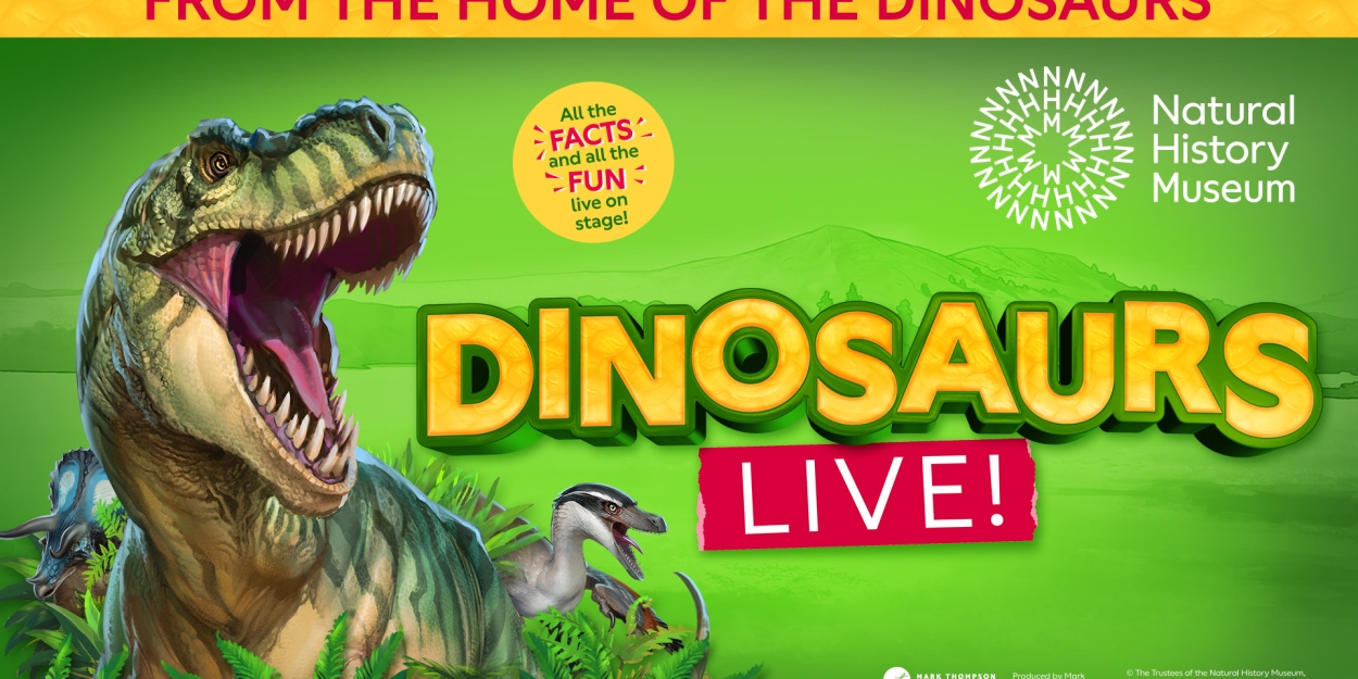 London's Natural History Museum Launches Tour of DINOSAURS LIVE!  Image