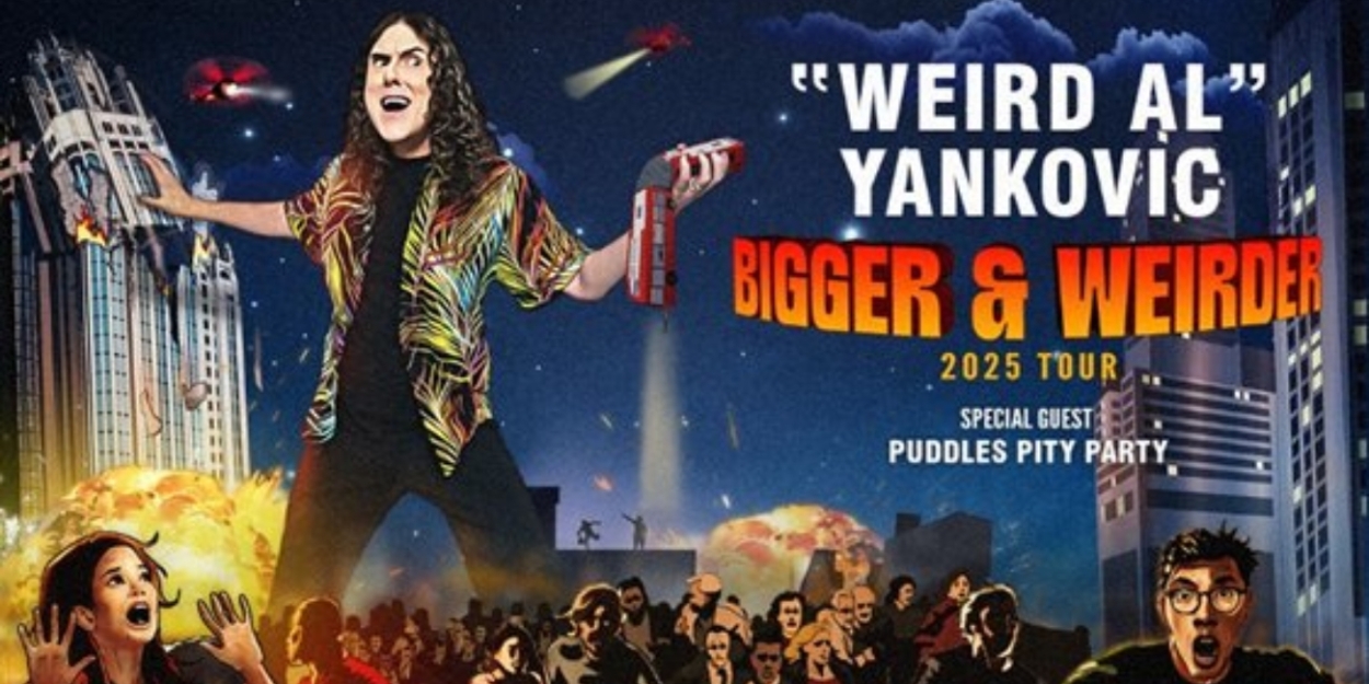 “Weird Al” Yankovic Brings BIGGER & WEIRDER 2025 Tour to Miller Auditorium  Image