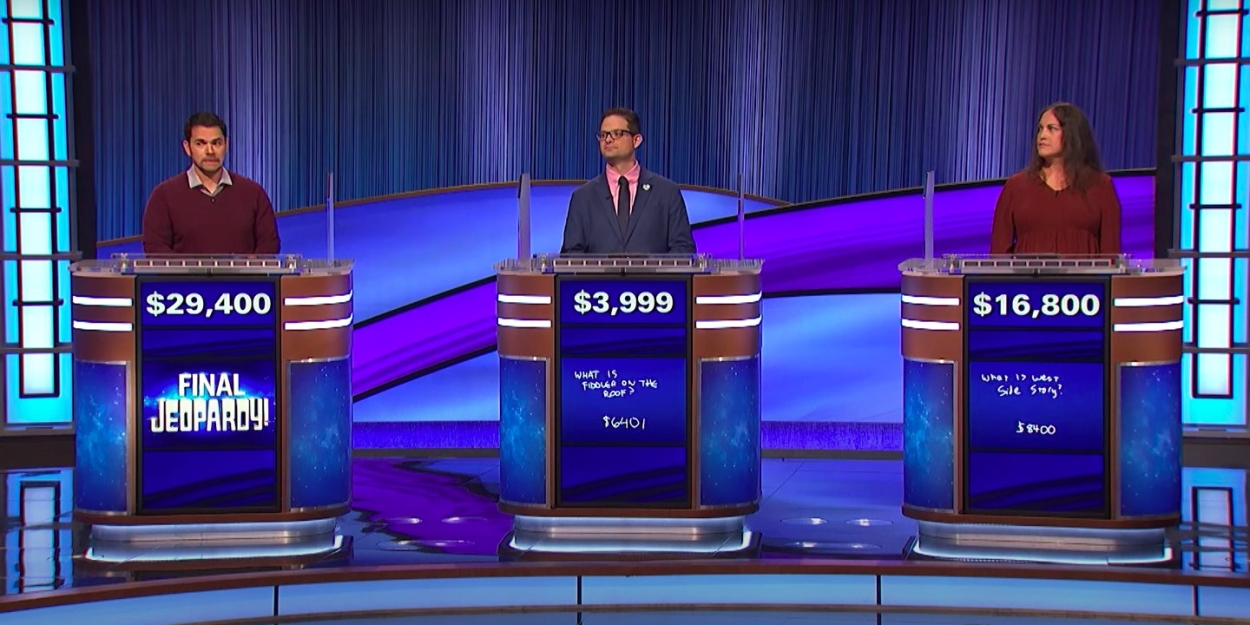 'Musical Theatre' Featured as Final JEOPARDY! Category Video
