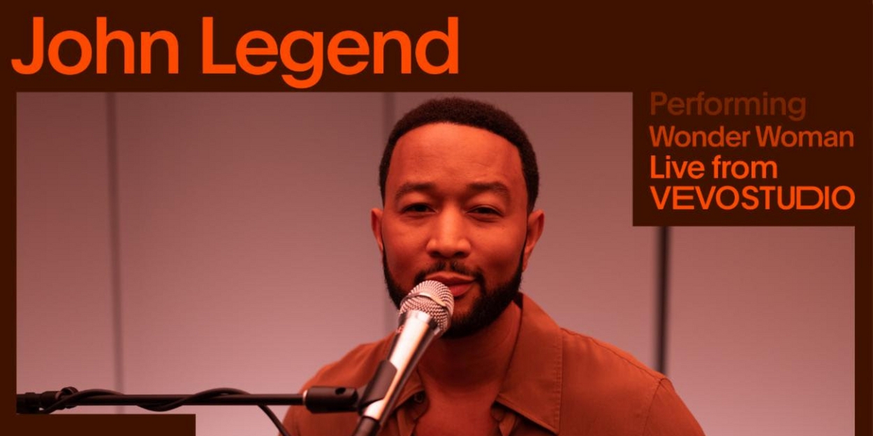 VIDEO: John Legend Shares Live Performance of 'Wonder Woman' Video