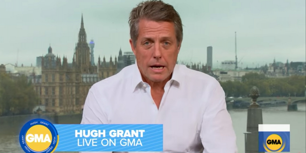 VIDEO: Hugh Grant Says He Learned to Cut Hair on GOOD MORNING AMERICA Video
