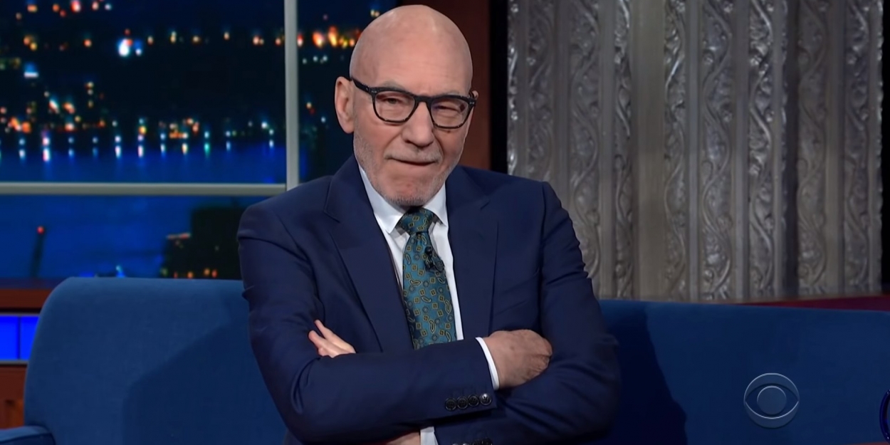 VIDEO: Sir Patrick Stewart Talks PICARD on THE LATE SHOW WITH STEPHEN COLBERT! Video