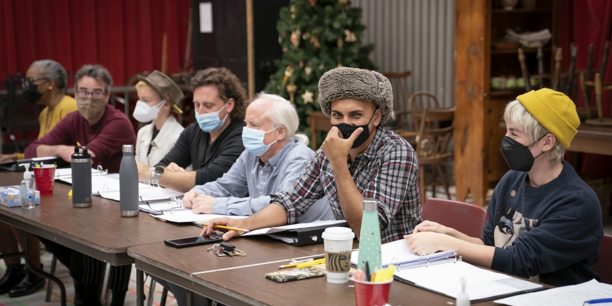 Photos: Inside Rehearsal fro A CHRISTMAS CAROL at Goodman Theatre - Vimarsana News