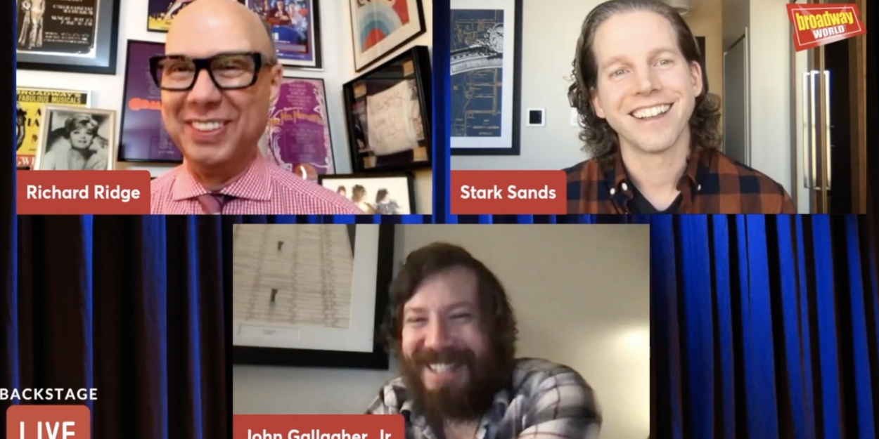 VIDEO: John Gallagher Jr. & Stark Sands Talk SWEPT AWAY on Backstage with Richard Ridge