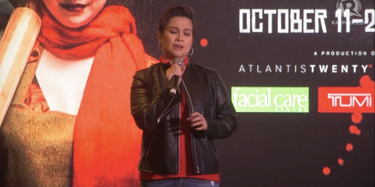 VIDEO: Lea Salonga Sings 'Not While I'm Around' From SWEENEY TODD
