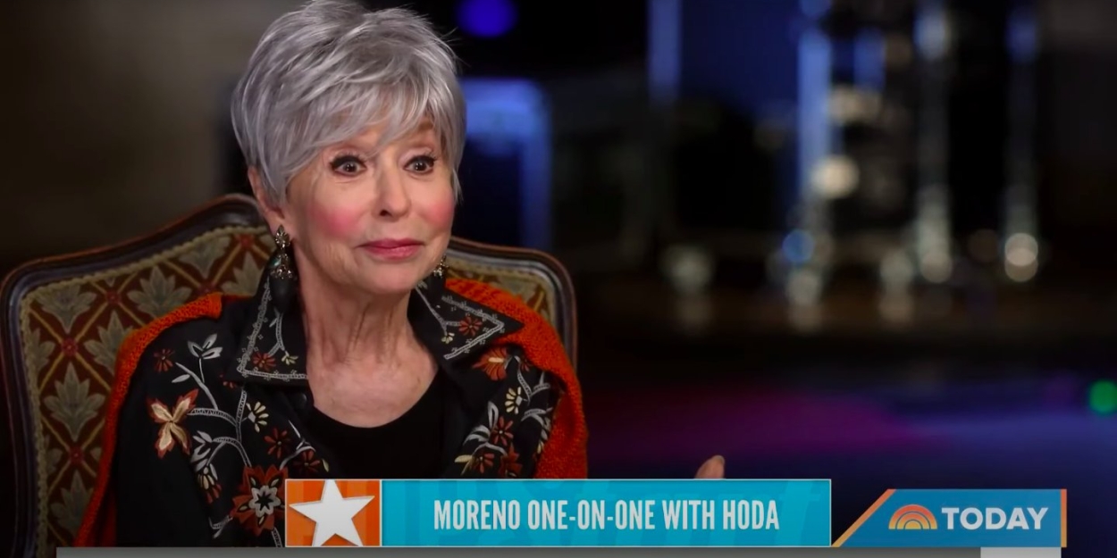 VIDEO: Rita Moreno Reflects on Her Historic WEST SIDE STORY Oscar Win on TODAY Video